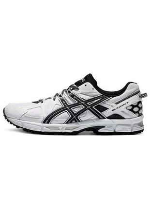 Чоловічі кросівки asics gel kahana 8 white black2 фото