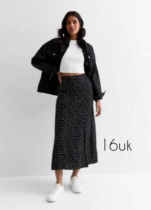 Юбка миди юбка в горох