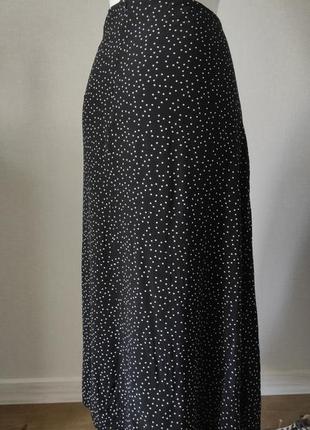 Юбка миди юбка в горох5 фото