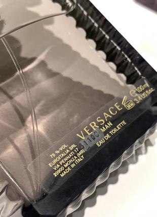 Туалетная вода versace man