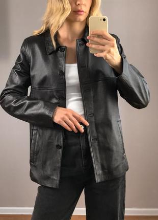 Жакет пиджак кожаный 100% натуральная кожа