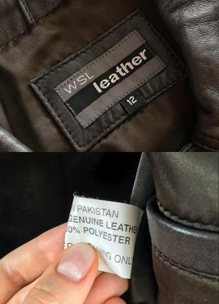 Жакет пиджак кожаный 100% натуральная кожа9 фото