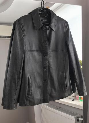 Жакет пиджак кожаный 100% натуральная кожа8 фото