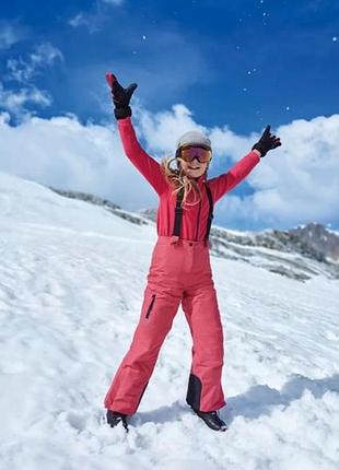 Лижні штани напівкомбінезон термо мембрана 3к crivit, німеччина