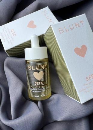 Легкое масло blunt skincare seed hydrating face oil