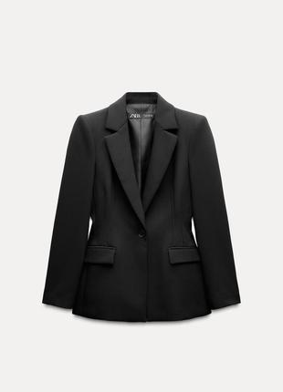 Изысканный приталенный блейзер zara new xs | пиджак