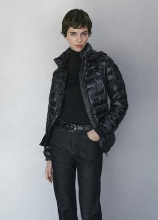Курточка пуховик massimo dutti4 фото