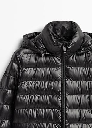Курточка пуховик massimo dutti5 фото