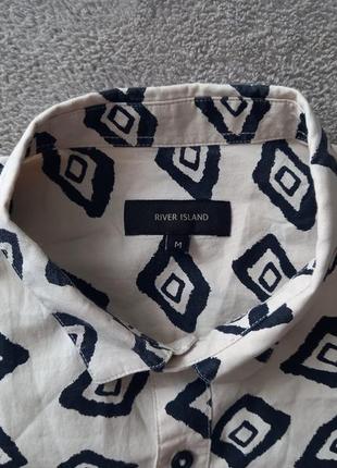 Брендовая рубашка тенниска river island.6 фото