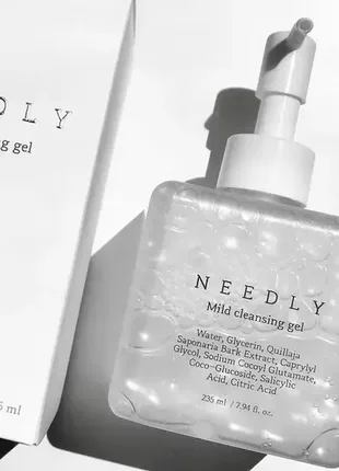 Мягкий очищающий гель needly mild cleansing gel 235 мл