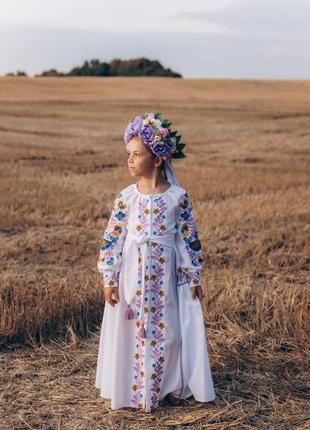 Сукня вишиванка для дівчаток чарівна