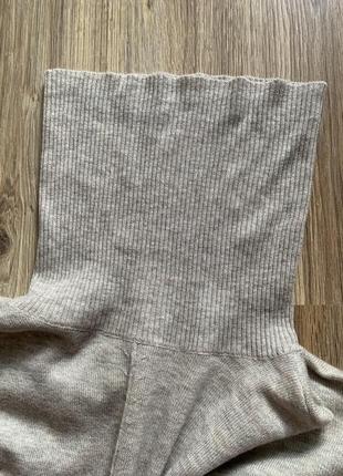 Fat face стильный свитер водолазка шерсть/кашемир в составе