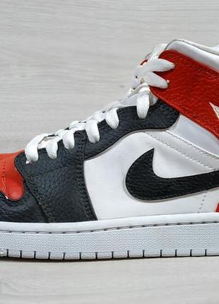Высокие мужские кроссовки nike air jordan оригинал, размер 41