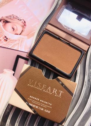 ✔️оригінал шикарний бронзер бронзатор viseart bronzer bronzé noisette