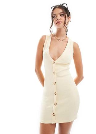 Платье сарафан беж от asos