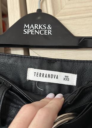 Кожаная юбка terranova 6