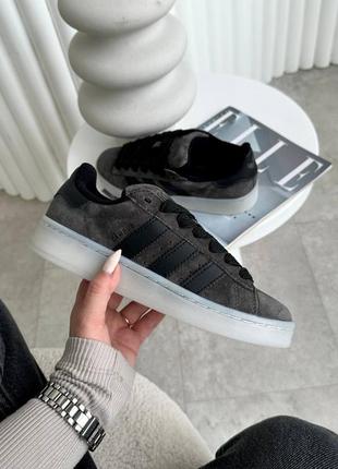 Трендовые женские кроссовки adidas campus graphite / адедас кампус спортивные, демисезонные, обувь на лето, осень, весну / жеэнкие кроссовки