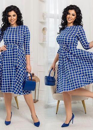 Жіноча стильна елегантна сукня спідниця пишного покрою