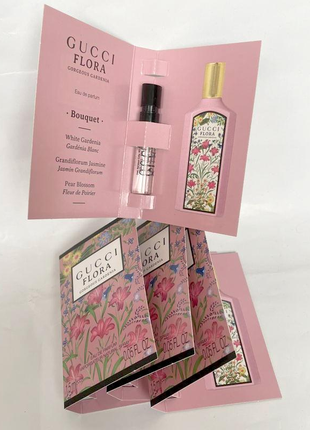 Оригінальний пробник gucci flora gorgeous gardenia💥міні spray 1,5 мл у книжці