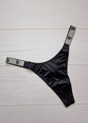 Шикарные трусики со стразами victoria's secret оригинал