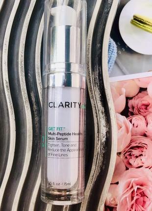 Мультипептидна антивікова сироватка clarityrx get fit multi-peptide ljus skin serum