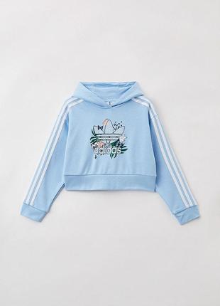 Укороченно худи adidas