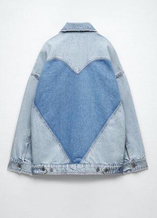 Джинсовка джинсовая куртка zara