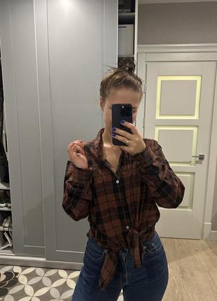 Сорочка у клітинку asos