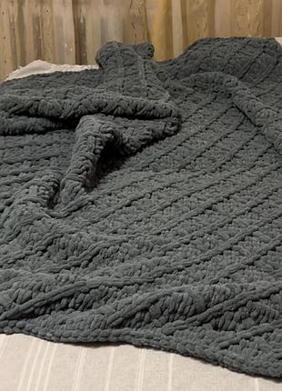 Затишний плед ручної роботи 180*2005 фото