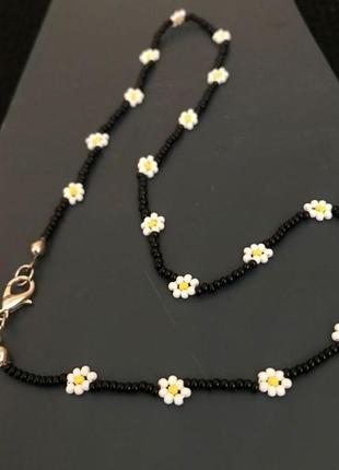 Кільця браслети чокери з бісеру підвіски