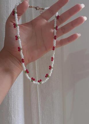 Кільця браслети чокери з бісеру підвіски