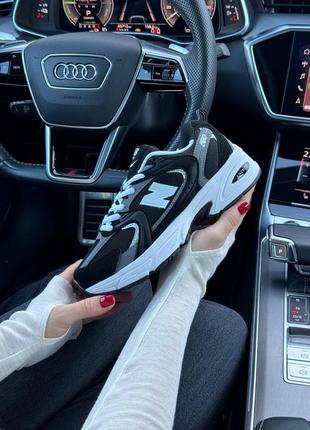Кроссовки new balance 530 black white grey premium