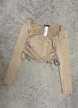 Женская кофта на завязках zara
