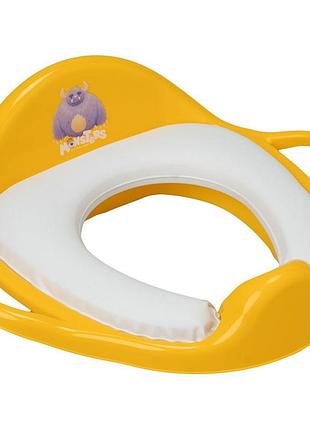 Накладка на унітаз м'яка tega monsters mn-020-124 yellow (жовтий)