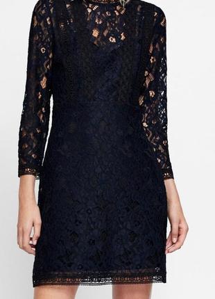 Кружевное платье zara