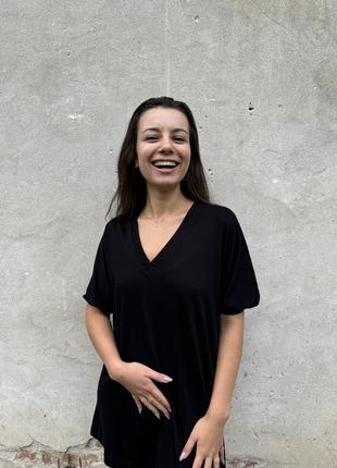 Вільна футболка плаття zara оверсайз