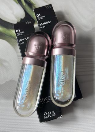 Новинка! маселка для губ kiko milano! 3d hydra lip oil kiko milano