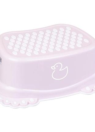 Підніжка tega duck anti-slip footstool dk-006-130 light pink (рожевий)
