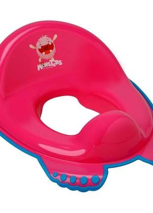 Накладка на унітаз tega monsters mn-002-127 pink (рожевий)