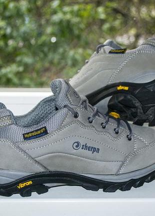 Кроссовки треккинговые sherpa hydroguard damen-trekkingschuh dullu hellgrau 39 г. оригинал