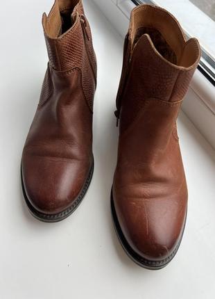 Демісезонні шкіряні жіночі черевики, напівчеревики, ботинки, челсі/ кожанные ботинки, полуботинки