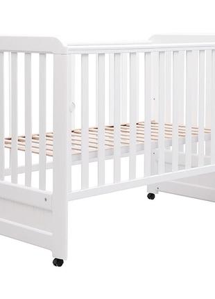 Ліжко babyroom люкс lx-01  бук білий