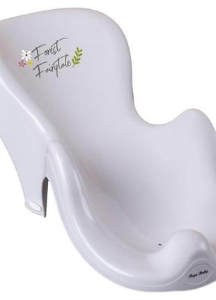 Горка для купания tega forest fairytale anti-slip baby bath seat ff-003-111 light beige (бежевый)