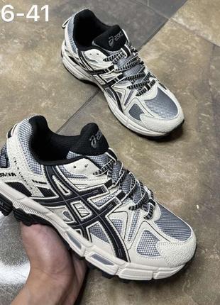 Кроссовки спортивные asics gel-kahana 8 beige black grey кроссовки акс бежевые с черным