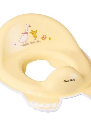 Накладка на унітаз tega forest fairytale anti-slip toilet trainer ff-002-109 light yellow (жовтий)