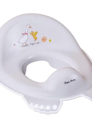 Накладка на унітаз tega forest fairytale anti-slip toilet trainer ff-002-111 light beige (бежевий)
