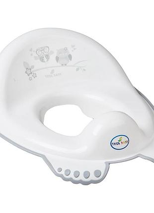 Накладка на унітаз tega owls anti slip toilet trainer so-002-103 white (білий)