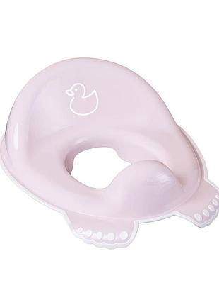 Накладка на унітаз tega duck anti-slip toilet trainer dk-002-130 light pink (рожевий)