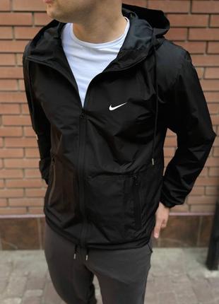 Куртка-ветровка nike черная ⚫️