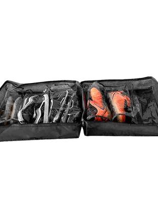 Сумка-органайзер для обуви 40*35*18 см (серый)